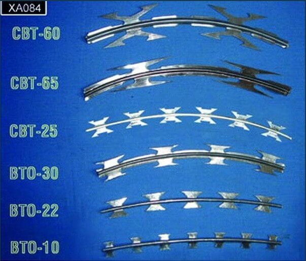 Concertina razor wire razor barbed wire galvanized razor wire BEST